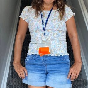 Art class XXL 18 girls off the shoulder top